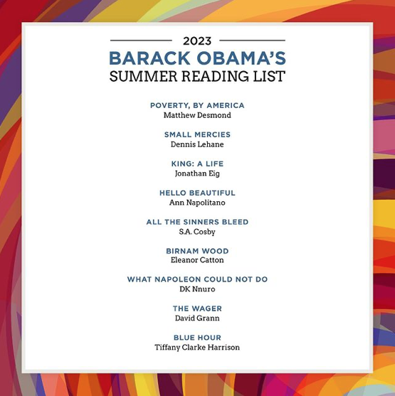 UI author’s book named to Barack Obama’s 2023 Summer Reading List